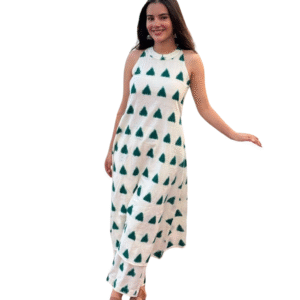 Effortless Beauty ? Women's Floral Cotton Dress with Printex (L)